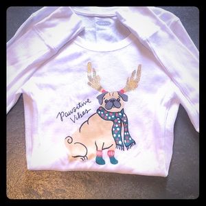 NWOT-Old Navy Holiday Dog Shirt